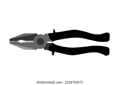 Pliers tool icon. Flat illustration of pliers tool vector icon for web design