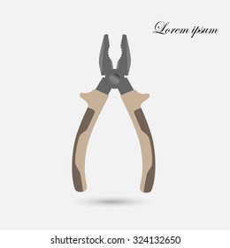 Pliers, vector