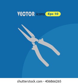 Pliers - vector icon