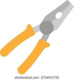 Zangen, Vektorgrafik, flaches Symbol