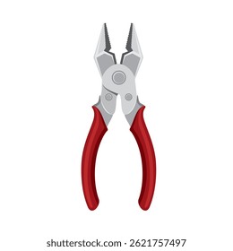 pliers vector illustration tool flat design