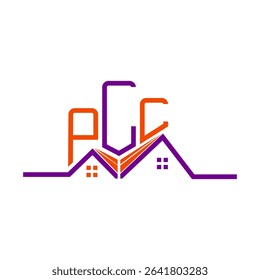 PLL Real State logo design, PLL simple and modern logo. PLL luxurious alphabet design  
