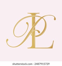 PL,LP, logo PL,Letter PL,monogram PL, vector, logo, Wedding Monogram Initials, Wedding Logo, Wedding 
Monogram,Logo Design 