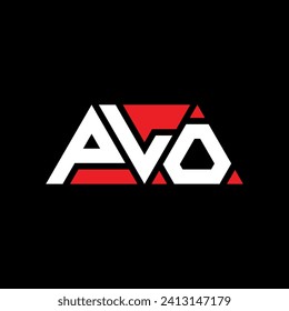 PLO triangle letter logo design with triangle shape. PLO triangle logo design monogram. PLO triangle vector logo template with red color. PLO triangular logo Simple, Elegant, and Luxurious design.