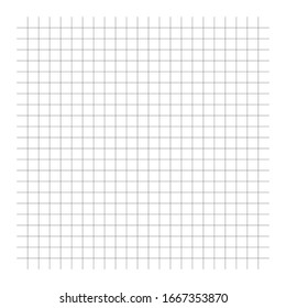 Plotting, measurement, blueprint pattern. Intersecting lines. Graph paper pattern. Crosshatch, checker lines as rulers for drafting. Cellular crossing lines, guidelines. Squared graph paper