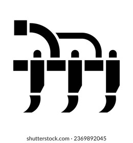 Icono De Glifo Vector Para Uso Personal Y Comercial.
