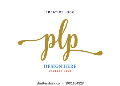 PLP lettering logo is simple, easy to understand and authoritative