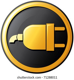 plug button (icon)
