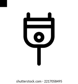 plug cable energy icon vector