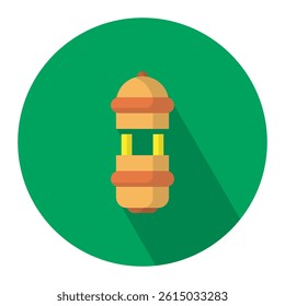 Plug in cable flat icon, electric power connection vector design illustration. 