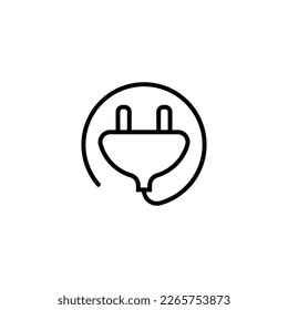 plug cable icon vector design templates 