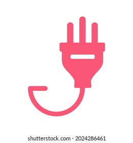 plug cable icons symbol vector elements for infographic web