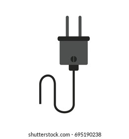 plug with cord icon image 