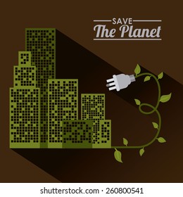 Plug design, vector illustration