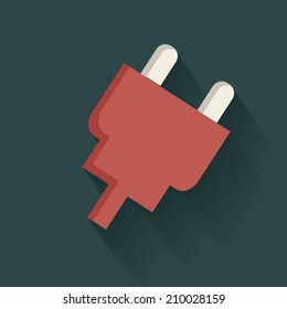Plug design,clean vector