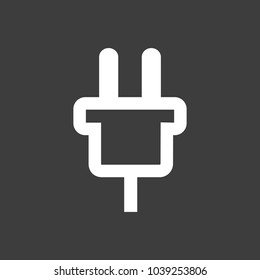 plug electric vector icon
