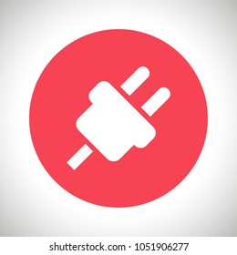 plug electric vector icon
