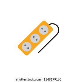 Plug Electricity Logo Icon Design
