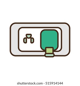 plug energy isolated icon