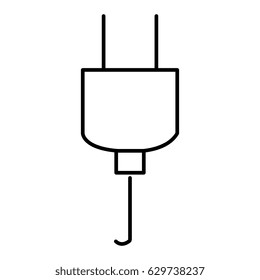 plug energy isolated icon