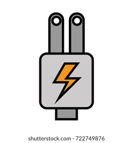 plug energy isolated icon