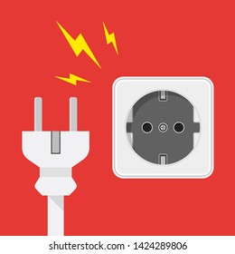	
Plug in full power outlet, overload charger