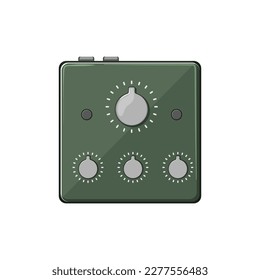 plug headphone amp cartoon. plug headphone amp sign. isolated symbol vector illustration