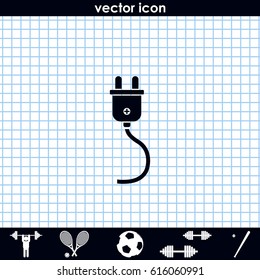 Plug icon.