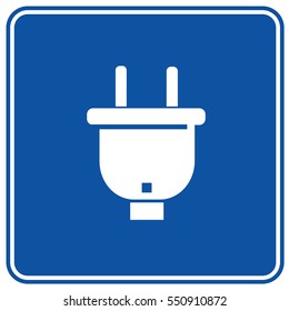 Plug icon design,clean vector