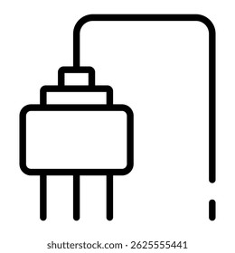 Plug Icon Element For Design