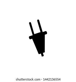 Plug icon. Energy charge symbol