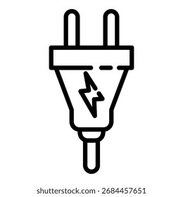 Plug Icon Illustration Vector Collection
