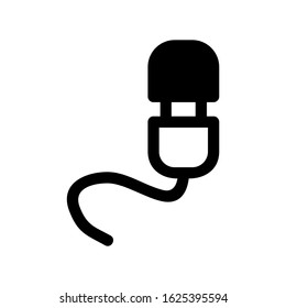 plug icon or logo isolated sign symbol vector illustration - high quality black style vector icons
