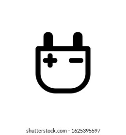 plug icon or logo isolated sign symbol vector illustration - high quality black style vector icons
