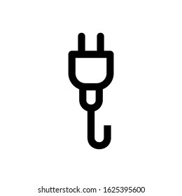 plug icon or logo isolated sign symbol vector illustration - high quality black style vector icons

