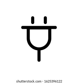 plug icon or logo isolated sign symbol vector illustration - high quality black style vector icons
