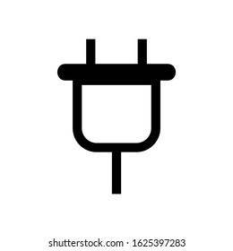 plug icon or logo isolated sign symbol vector illustration - high quality black style vector icons
