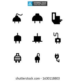 plug icon or logo isolated sign symbol vector illustration - Collection of high quality black style vector icons
