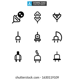 plug icon or logo isolated sign symbol vector illustration - Collection of high quality black style vector icons
