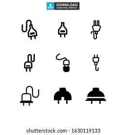 plug icon or logo isolated sign symbol vector illustration - Collection of high quality black style vector icons
