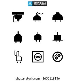 plug icon or logo isolated sign symbol vector illustration - Collection of high quality black style vector icons
