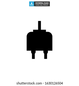 plug icon or logo isolated sign symbol vector illustration - high quality black style vector icons
