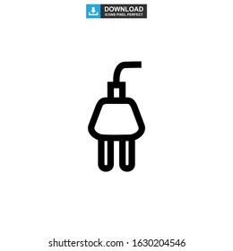 plug icon or logo isolated sign symbol vector illustration - high quality black style vector icons
