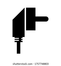 Icono de enchufe o logotipo símbolo de signo aislado ilustración vectorial de alta calidad estilo negro iconos vectoriales

