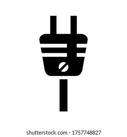 Plug  icon or logo isolated sign symbol vector illustration - high quality black style vector icons
