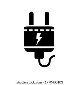 Plug icon or logo isolated sign symbol vector illustration - high quality black style vector icons
