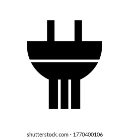 Plug icon or logo isolated sign symbol vector illustration - high quality black style vector icons
