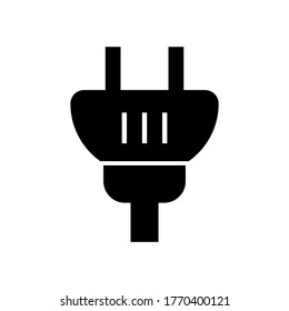 Plug icon or logo isolated sign symbol vector illustration - high quality black style vector icons

