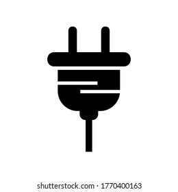 Plug icon or logo isolated sign symbol vector illustration - high quality black style vector icons
