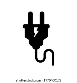 Plug icon or logo isolated sign symbol vector illustration - high quality black style vector icons
